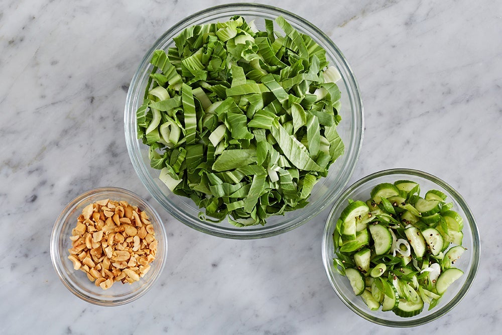 recipe-step-image-Prepare the ingredients & marinate the cucumber}