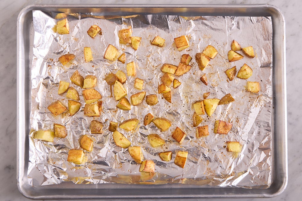 recipe-step-image-Prepare & roast the potatoes}