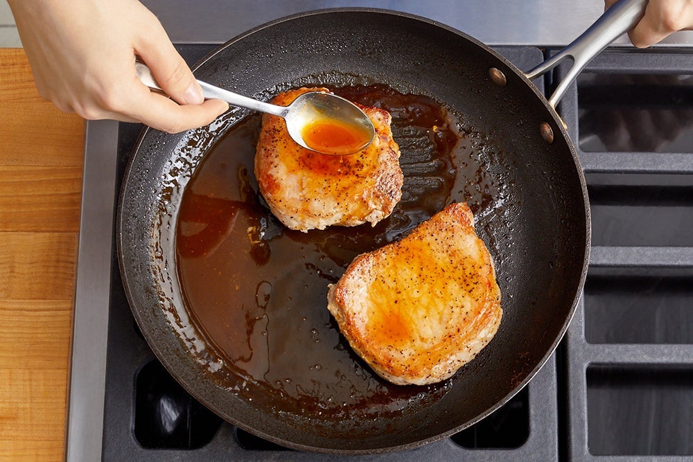 recipe-step-image-Cook the pork & serve your dish}