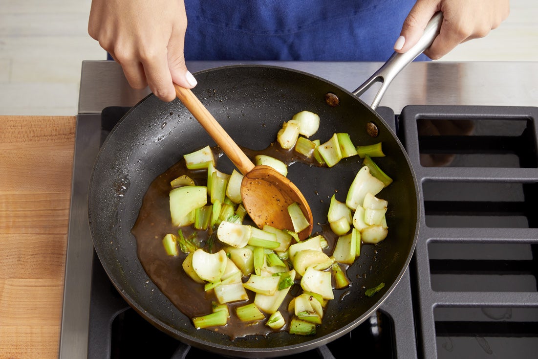 recipe-step-image-Cook the bok choy stems:}
