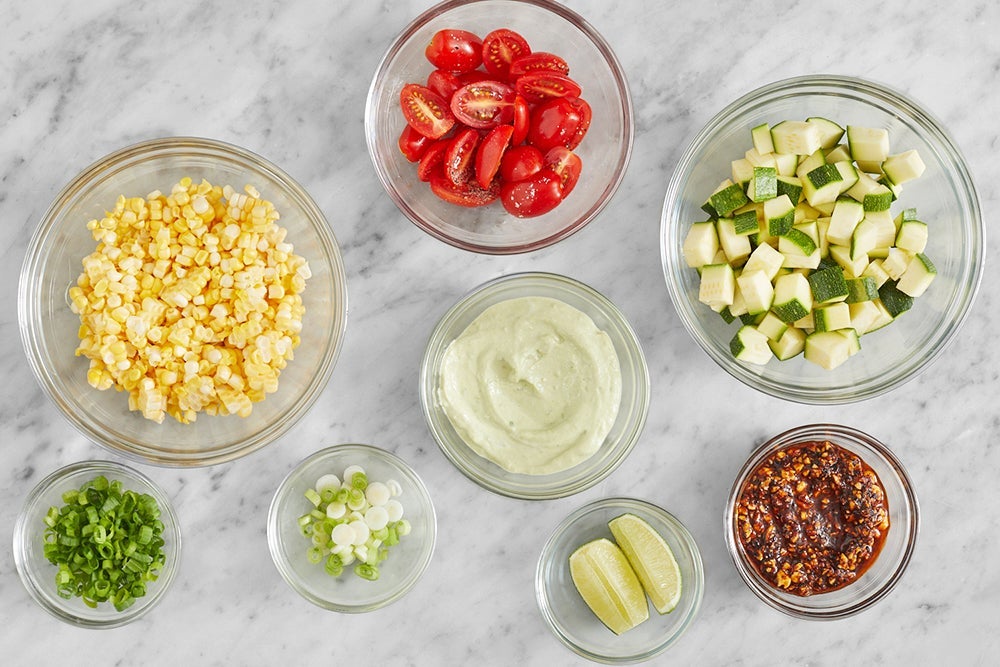 recipe-step-image-Prepare the ingredients & make the salsa macha}