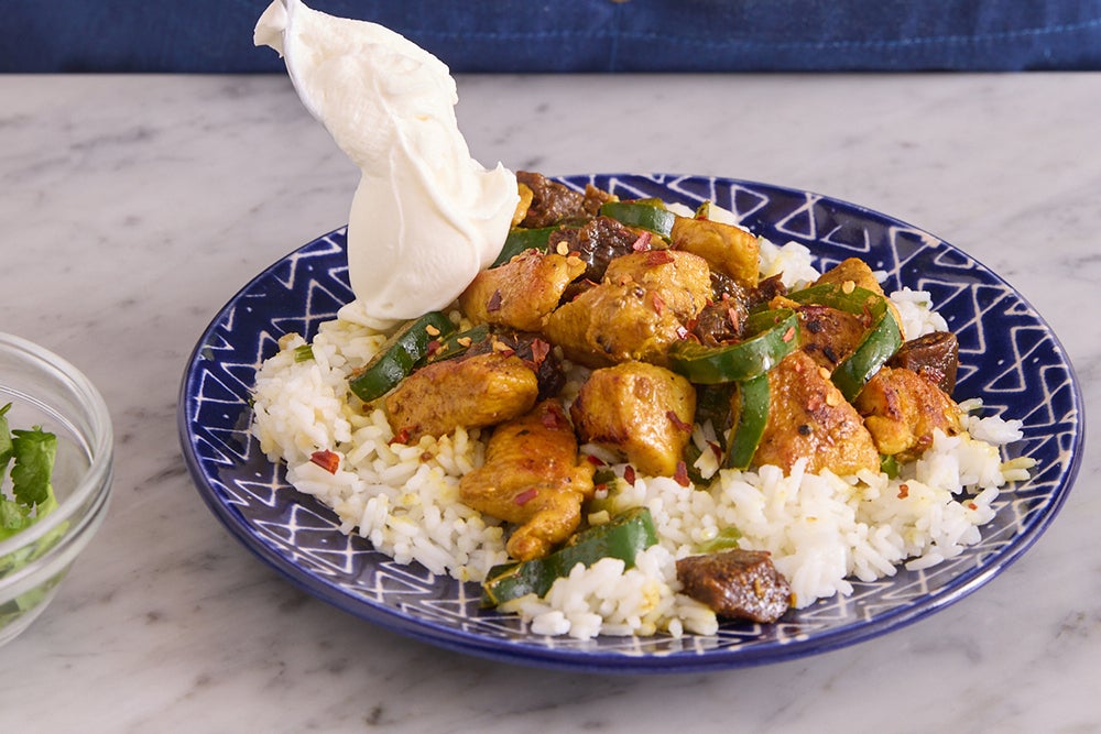 recipe-step-image-Warm the rice & serve your dish }