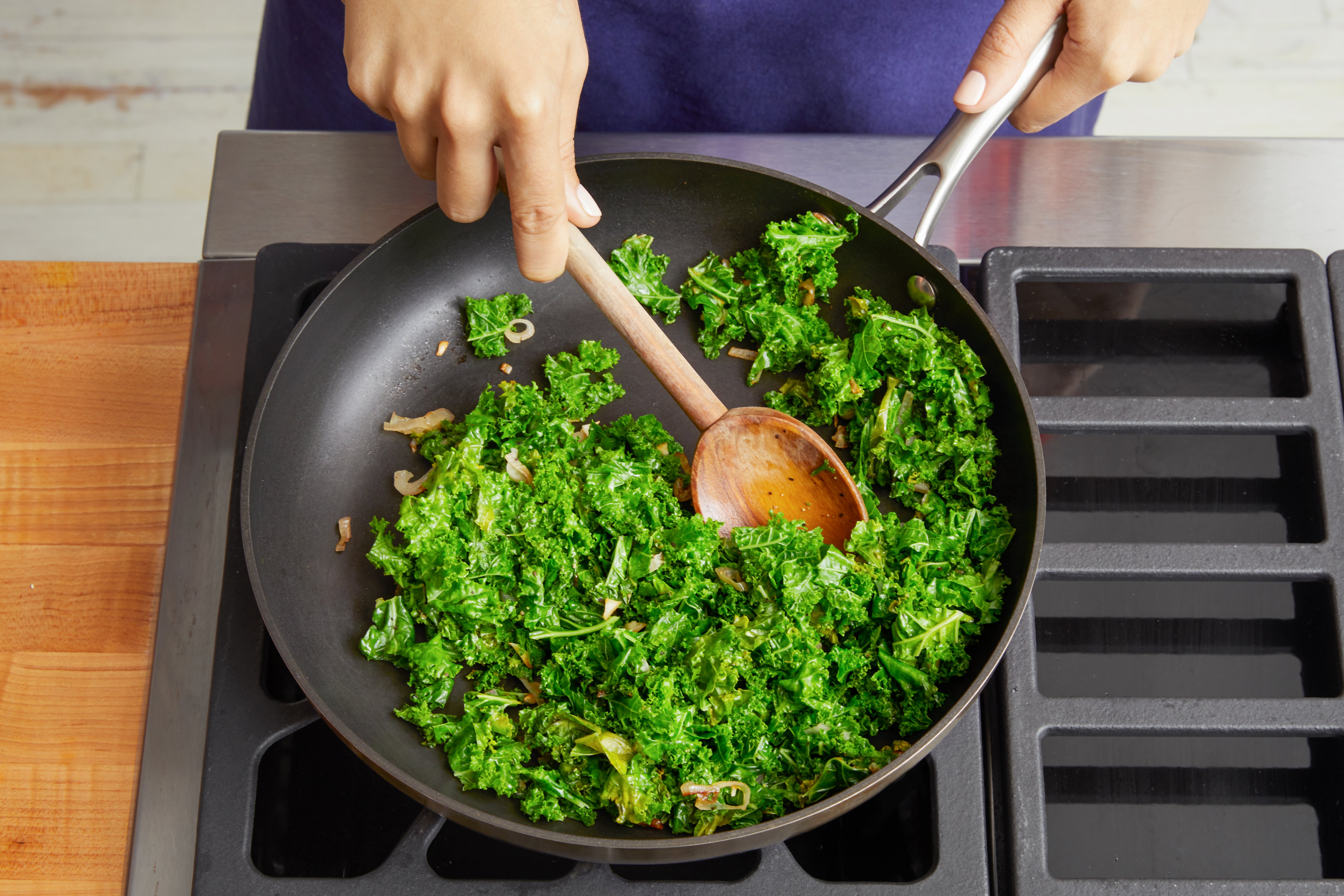 recipe-step-image-Cook the kale:}