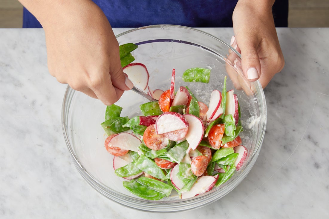 recipe-step-image-Make the salad & serve your dish:}