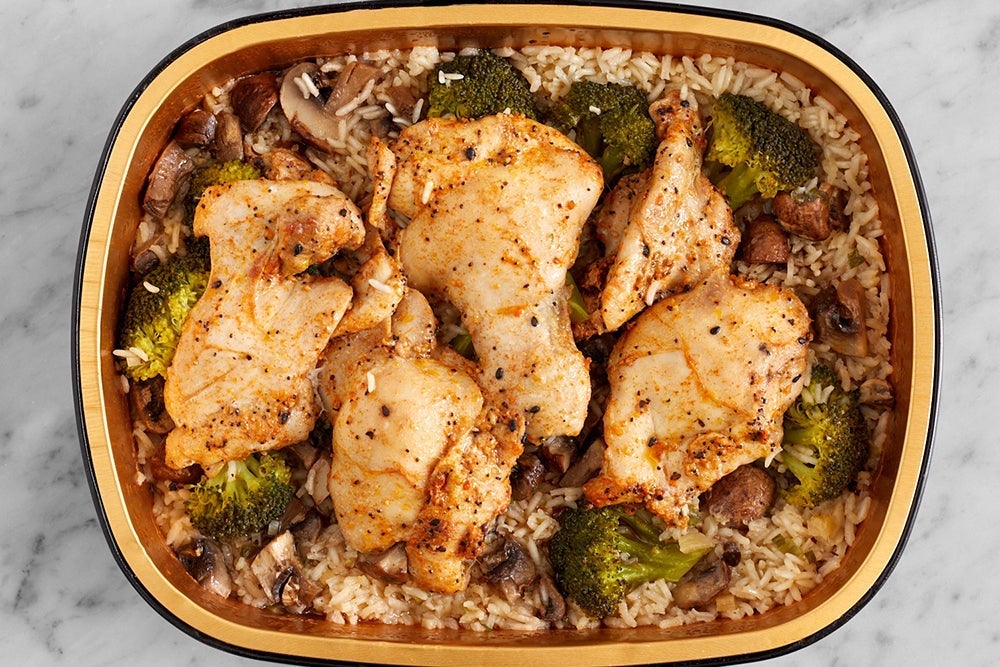 recipe-step-image-Add the chicken & bake the tray}