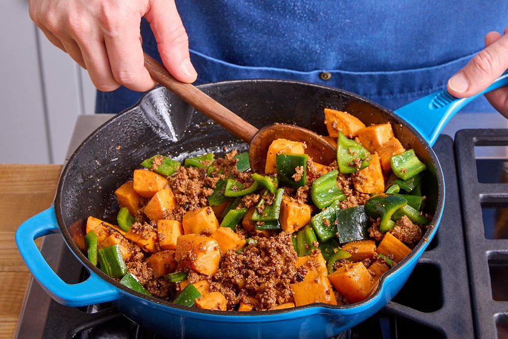 recipe-step-image-Start the skillet}
