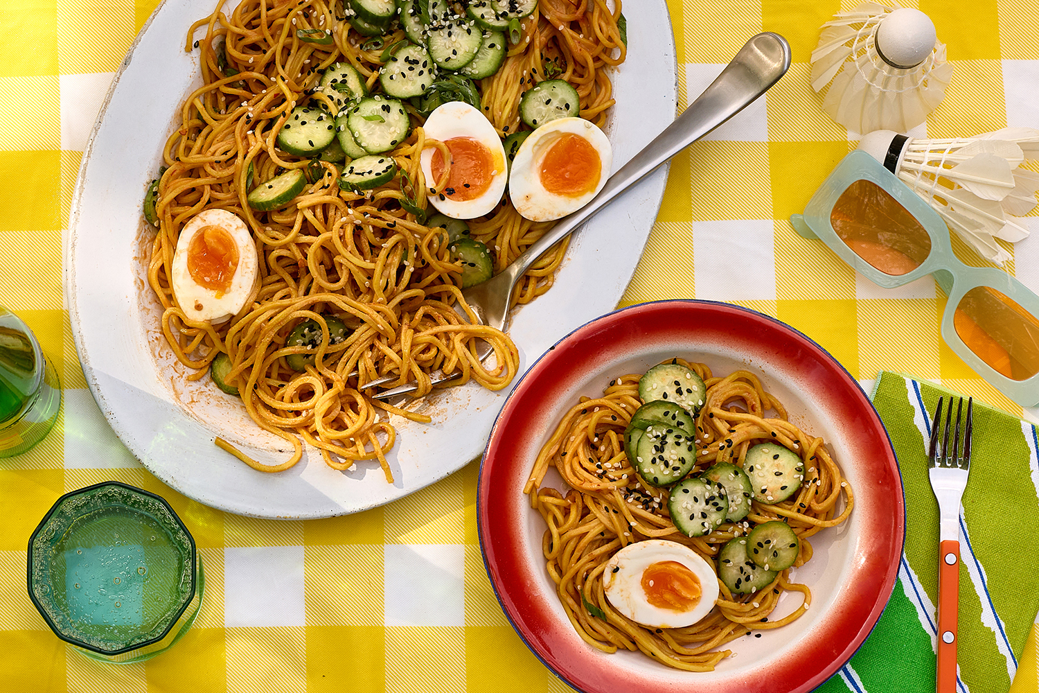 Cold Sesame Peanut Noodles