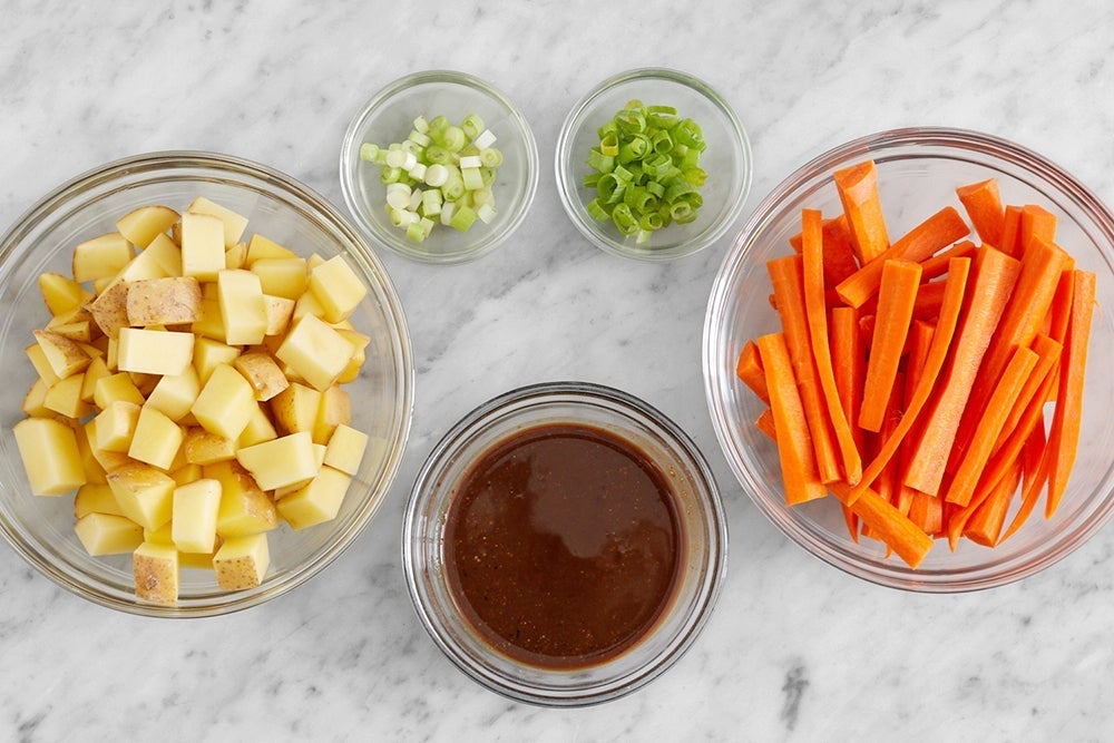 recipe-step-image-Prepare the ingredients & start the sauce}