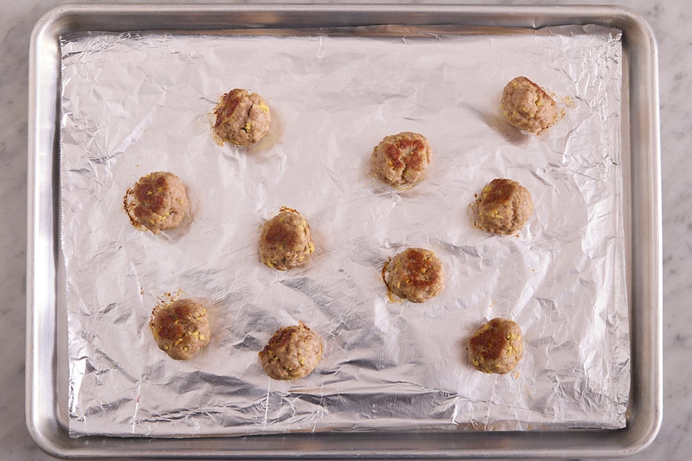 recipe-step-image-Form & roast the meatballs}