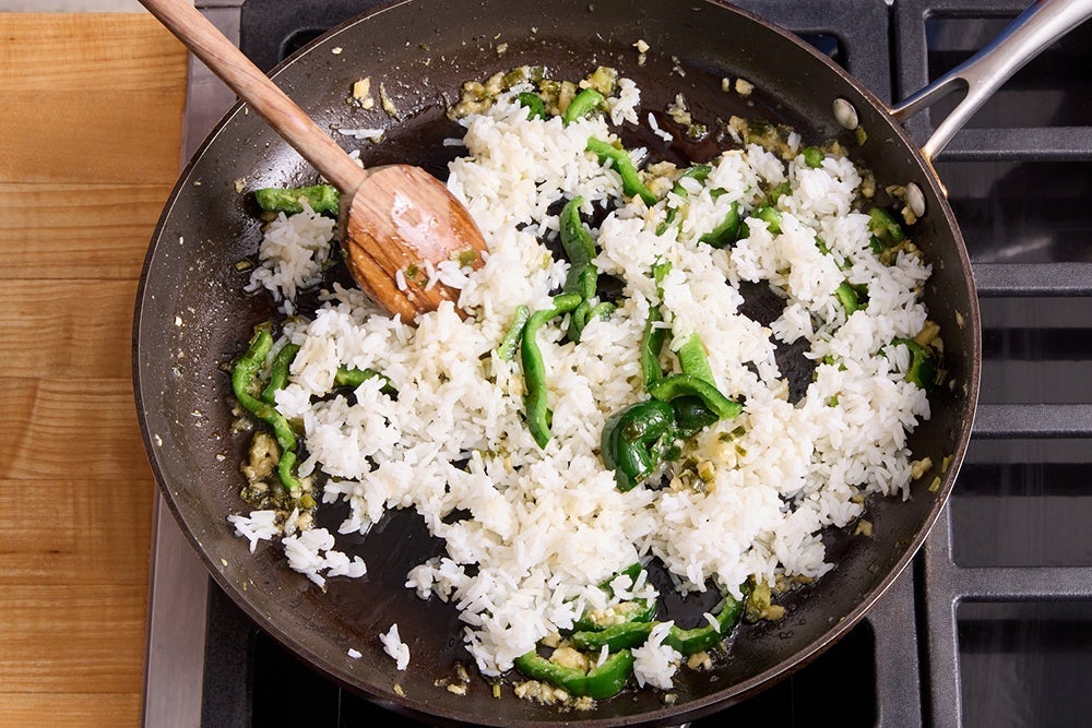 recipe-step-image-Prepare the ingredients & make the pepper rice}
