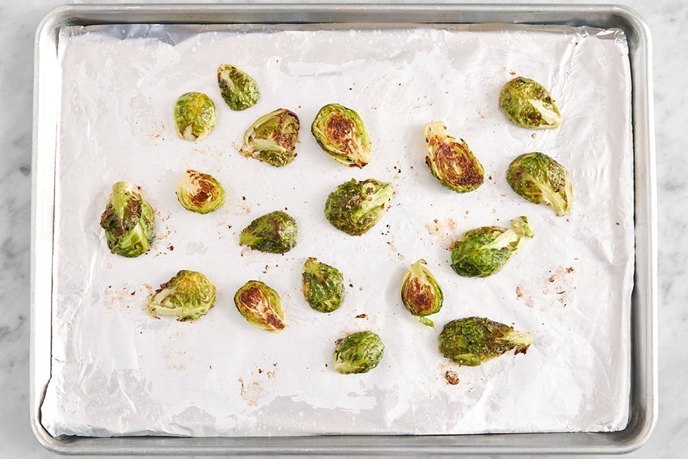 recipe-step-image-Roast & finish the brussels sprouts}