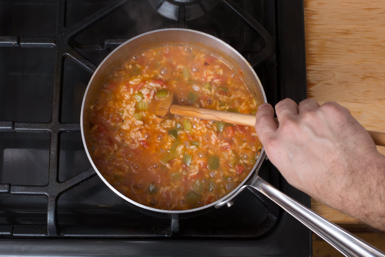 recipe-step-image-Add the tomatoes & water:}