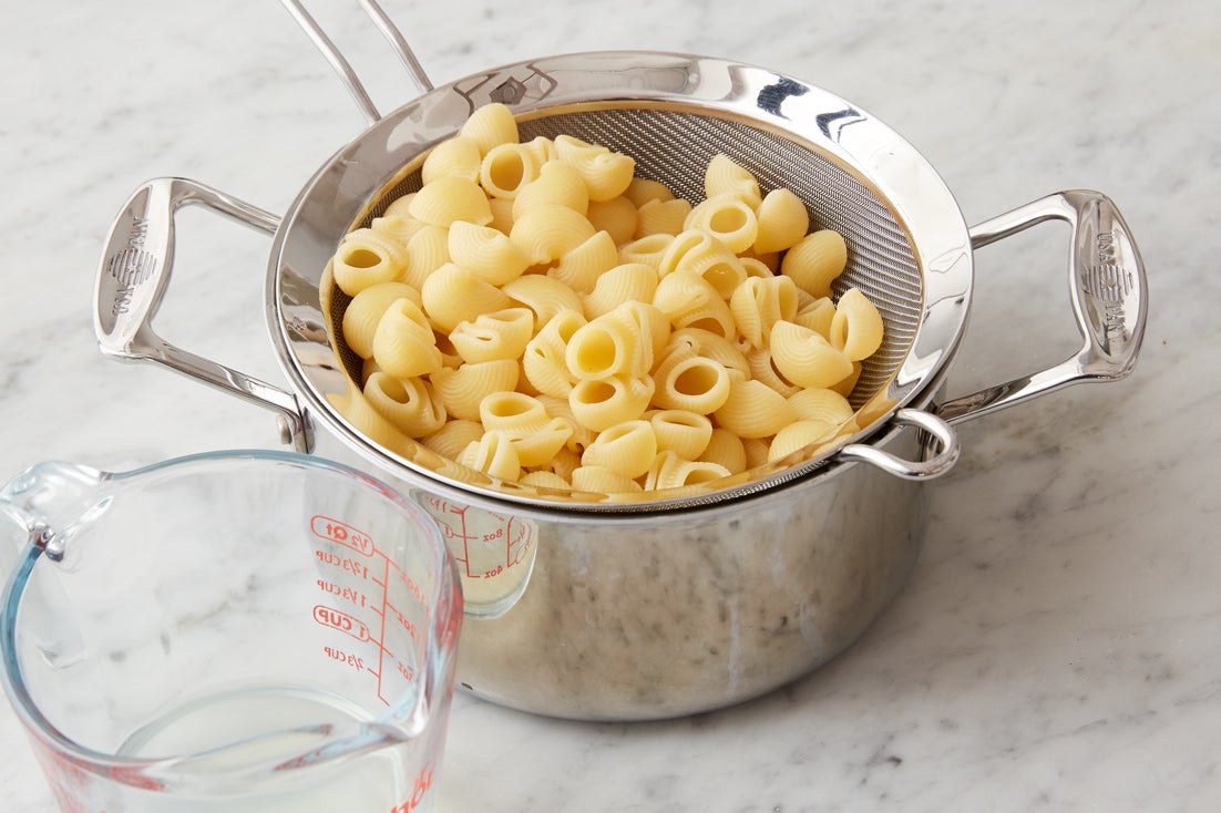 recipe-step-image-Cook the pasta: }