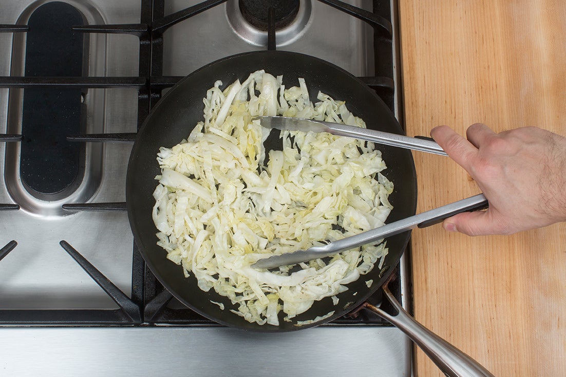 recipe-step-image-Cook the cabbage: }