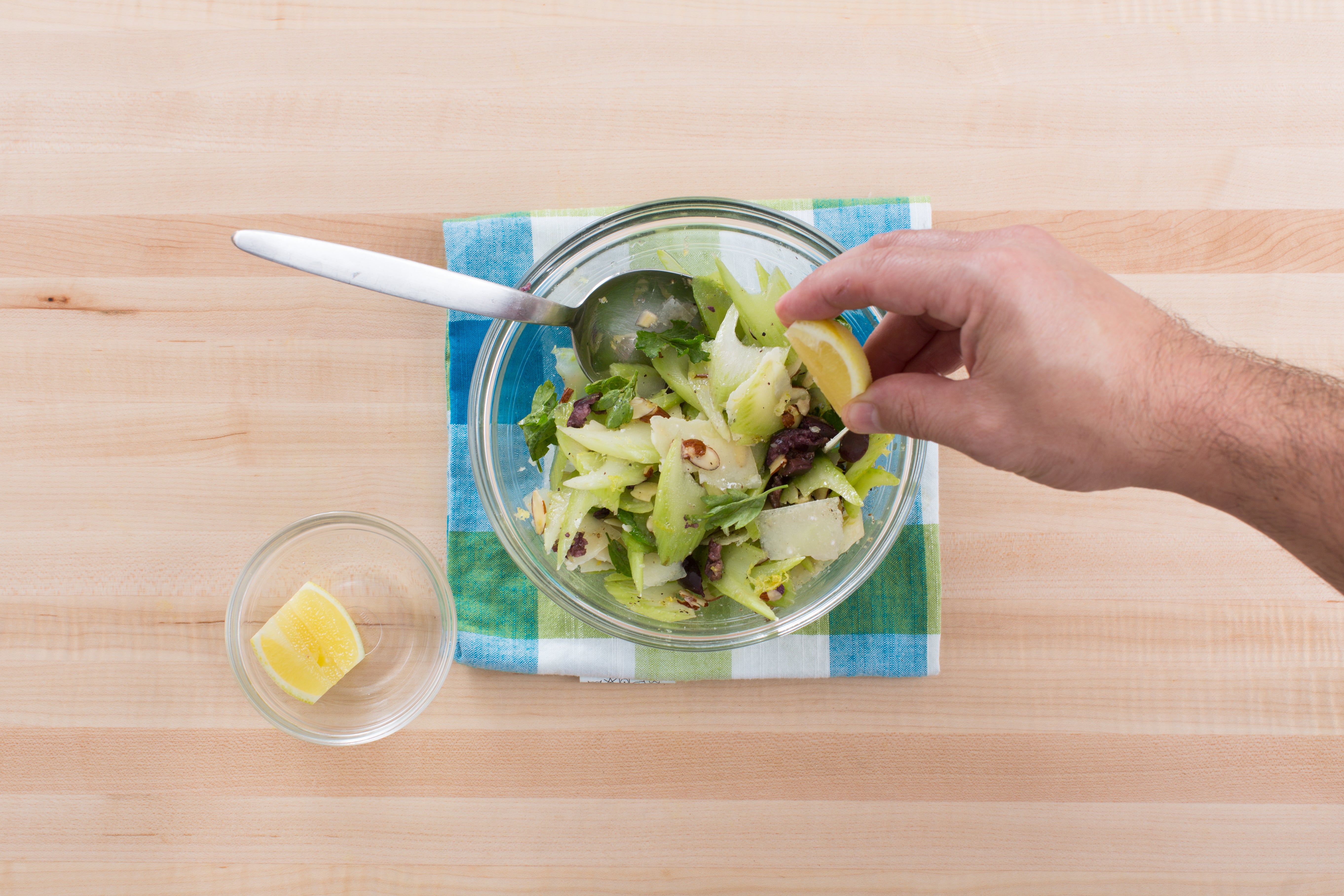 recipe-step-image-Make the salad & plate your dish:}