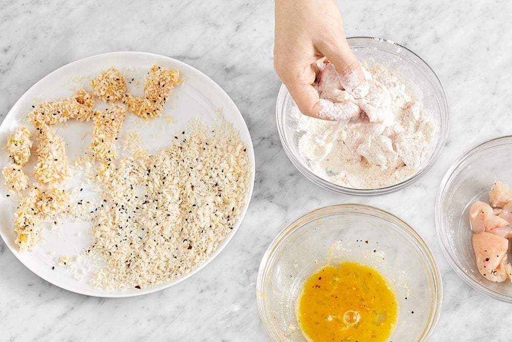 recipe-step-image-Bread the chicken}