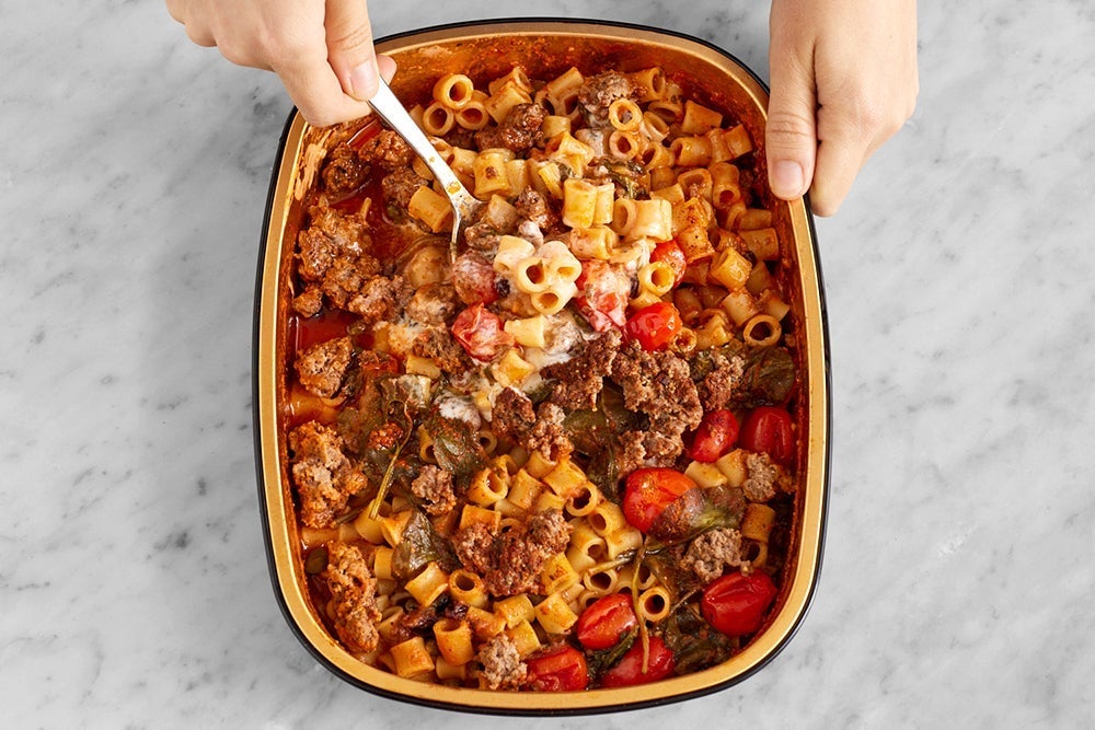 recipe-step-image-Bake the tray & serve your dish }