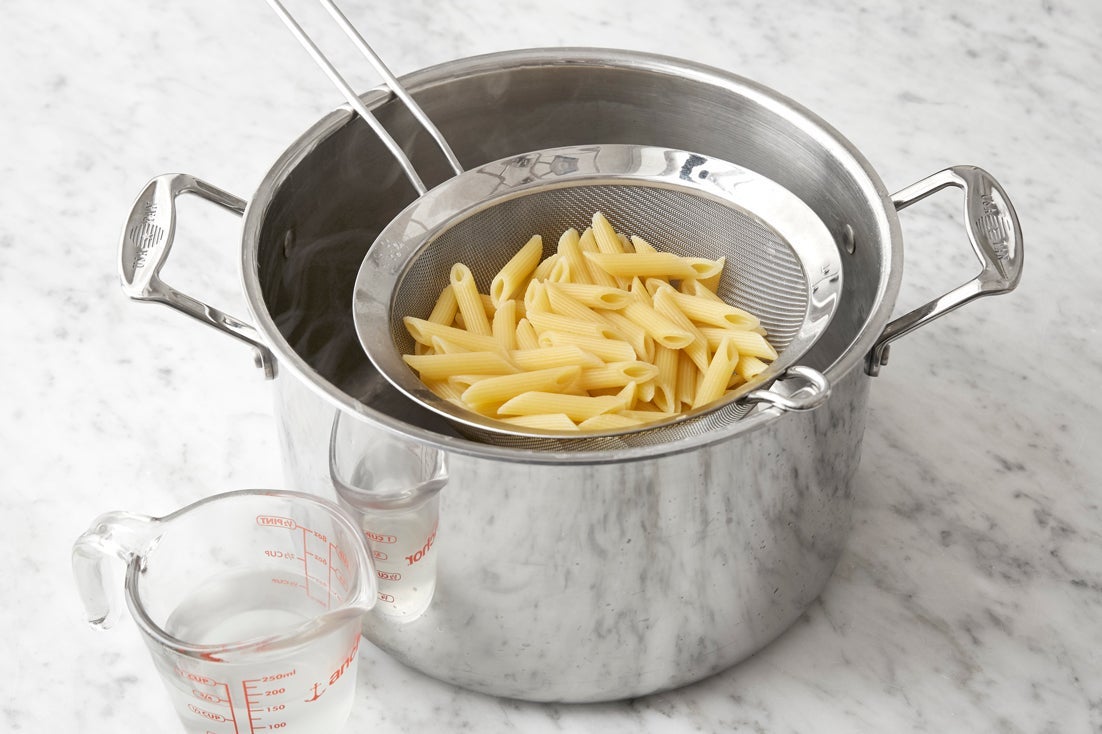 recipe-step-image-Cook the pasta: }