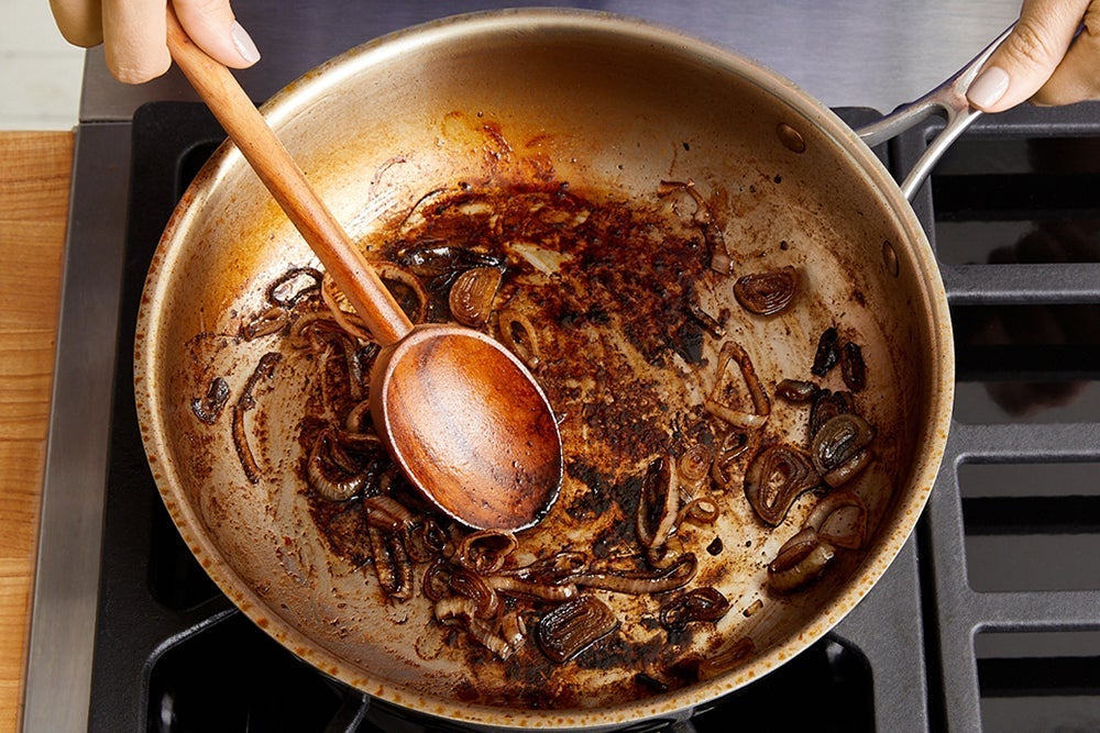 recipe-step-image-Cook & glaze the shallot}