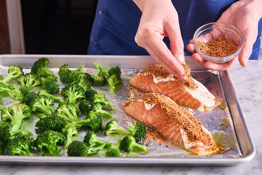 recipe-step-image-Roast the fish & serve your dish}