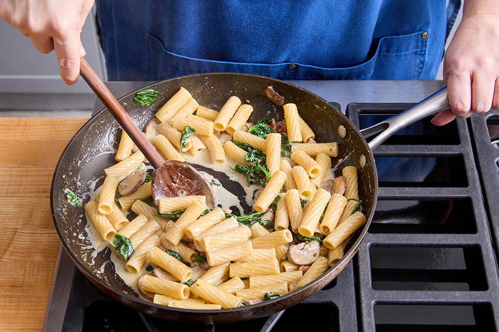 recipe-step-image-Finish the pasta & serve your dish }