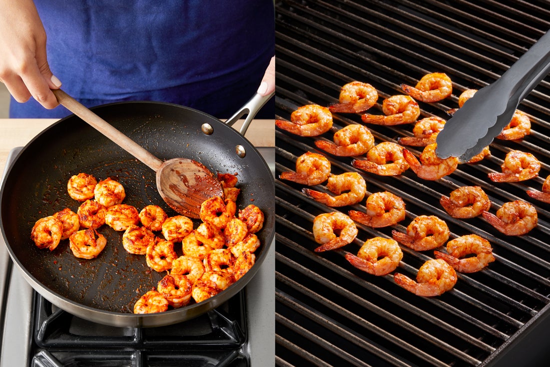 recipe-step-image-Cook the shrimp:}
