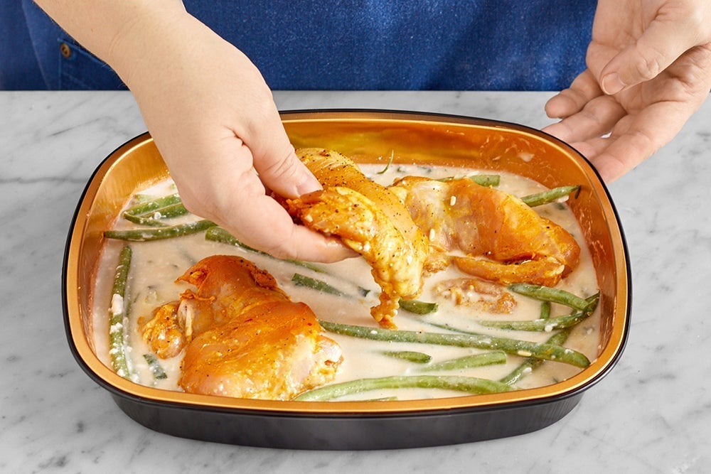 recipe-step-image-Prepare the chicken & bake the trays}