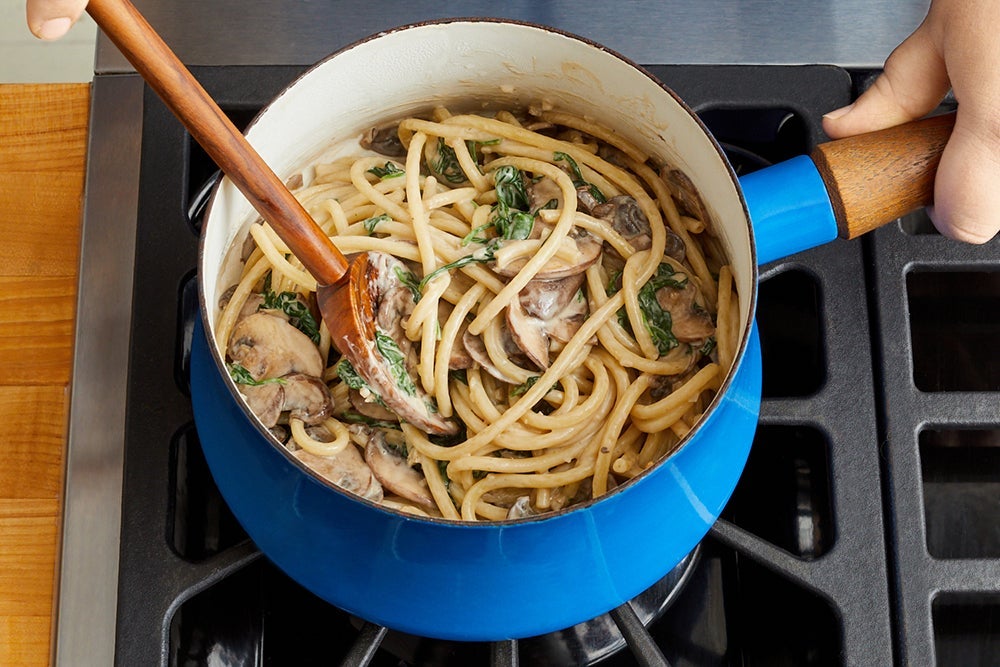 recipe-step-image-Finish the pasta & serve your dish}