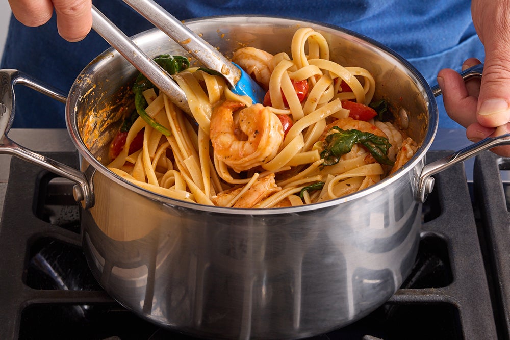 recipe-step-image-Finish the pasta & serve your dish}