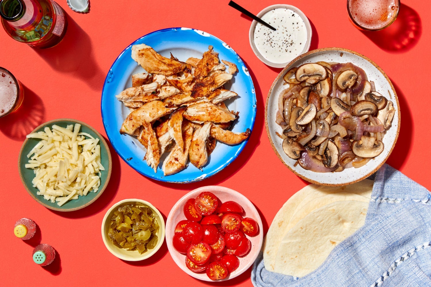 Chipotle Lime Chicken Fajitas