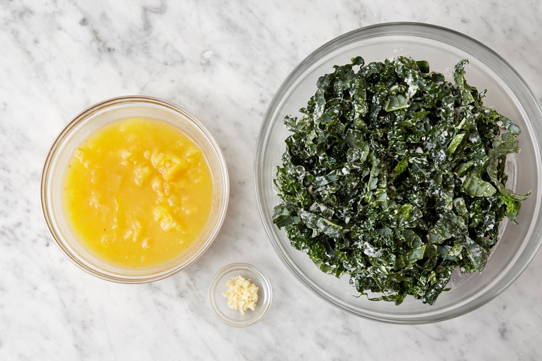 recipe-step-image-Prepare the ingredients & start the salad:}