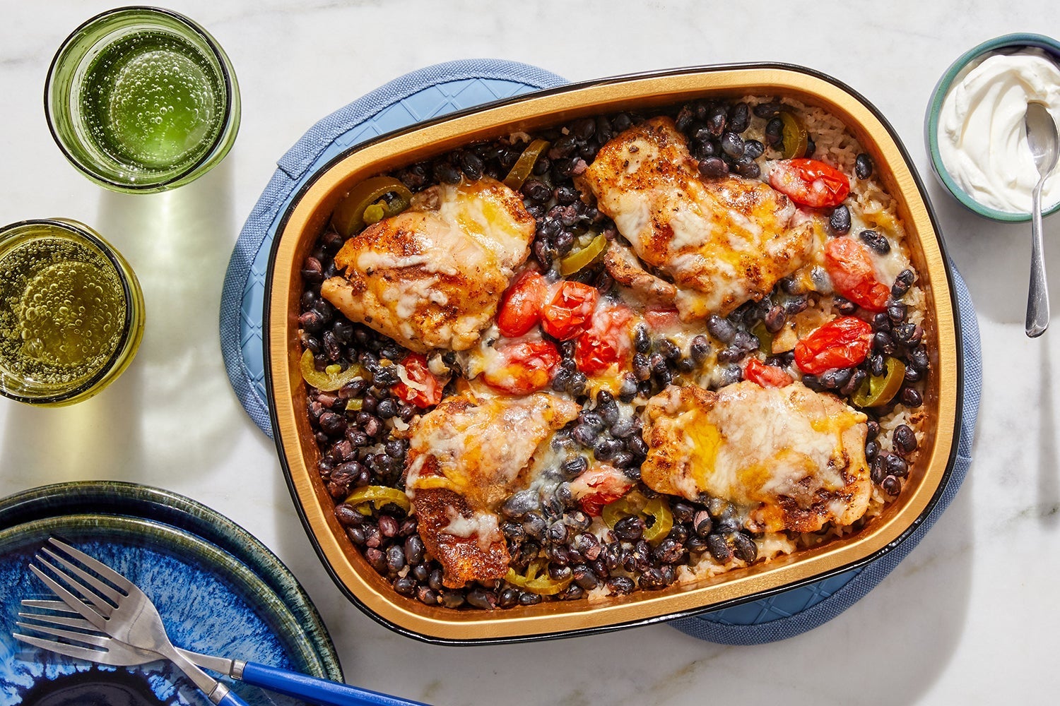 Oven Baked Mexican Spiced Chicken Thighs