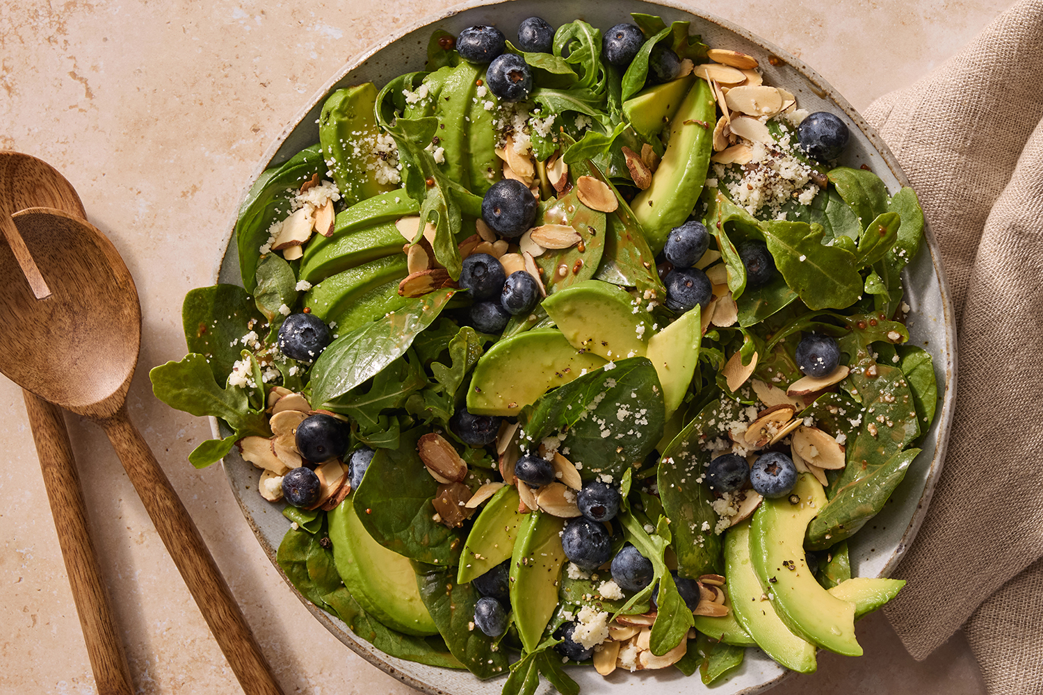 blue apron salad dressing Avocado & Blueberry Maat:34