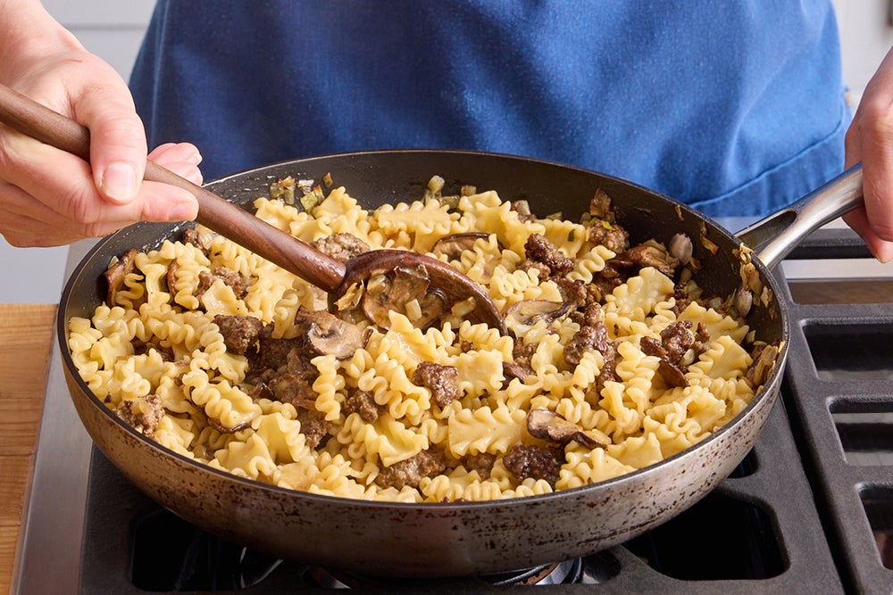 recipe-step-image-Finish the pasta & serve your dish }