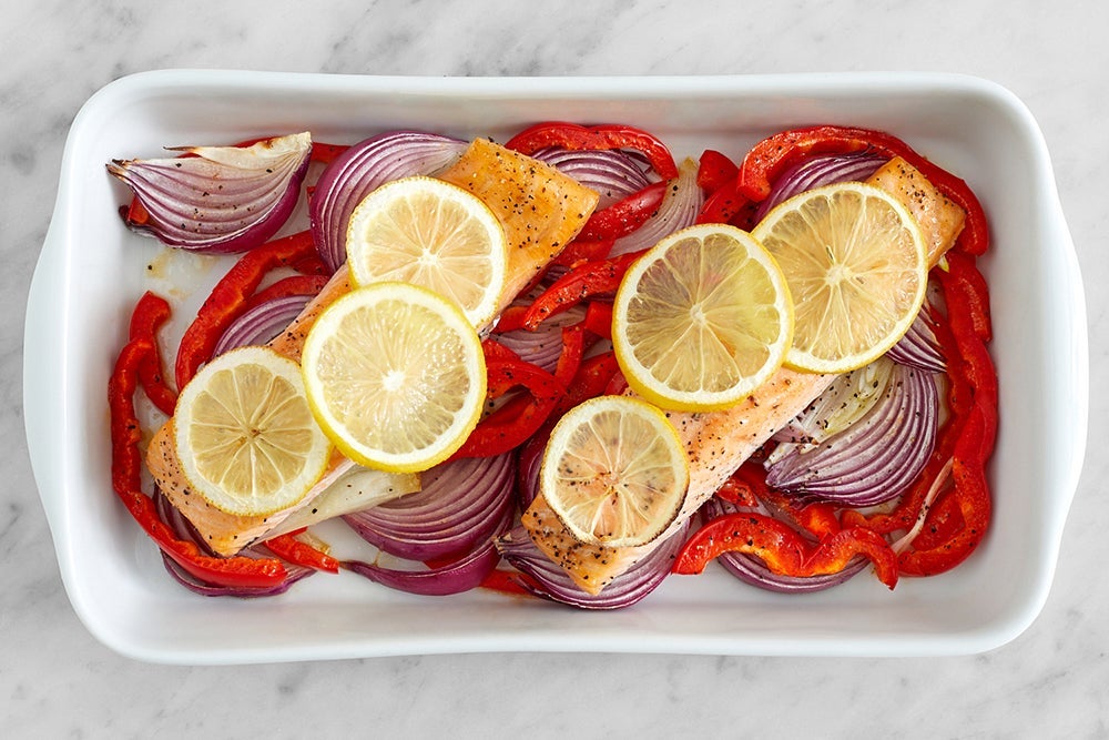 recipe-step-image-Roast the fish & vegetables}
