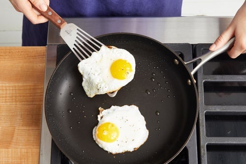recipe-step-image-Fry the eggs & serve your dish:}