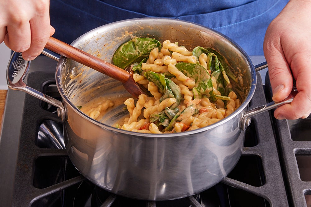 recipe-step-image-Finish the pasta & serve your dish }