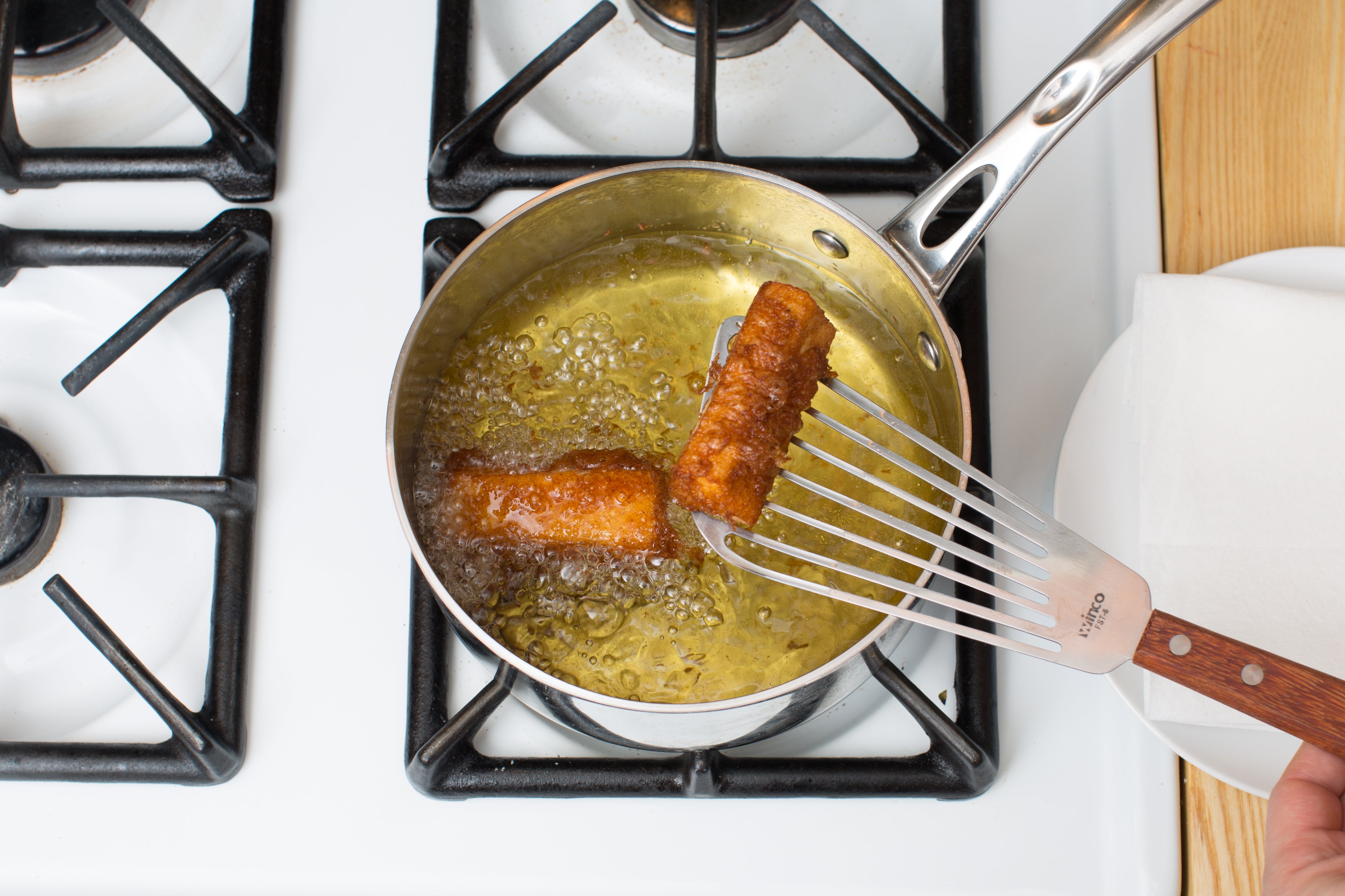 recipe-step-image-Coat & cook the fish:}