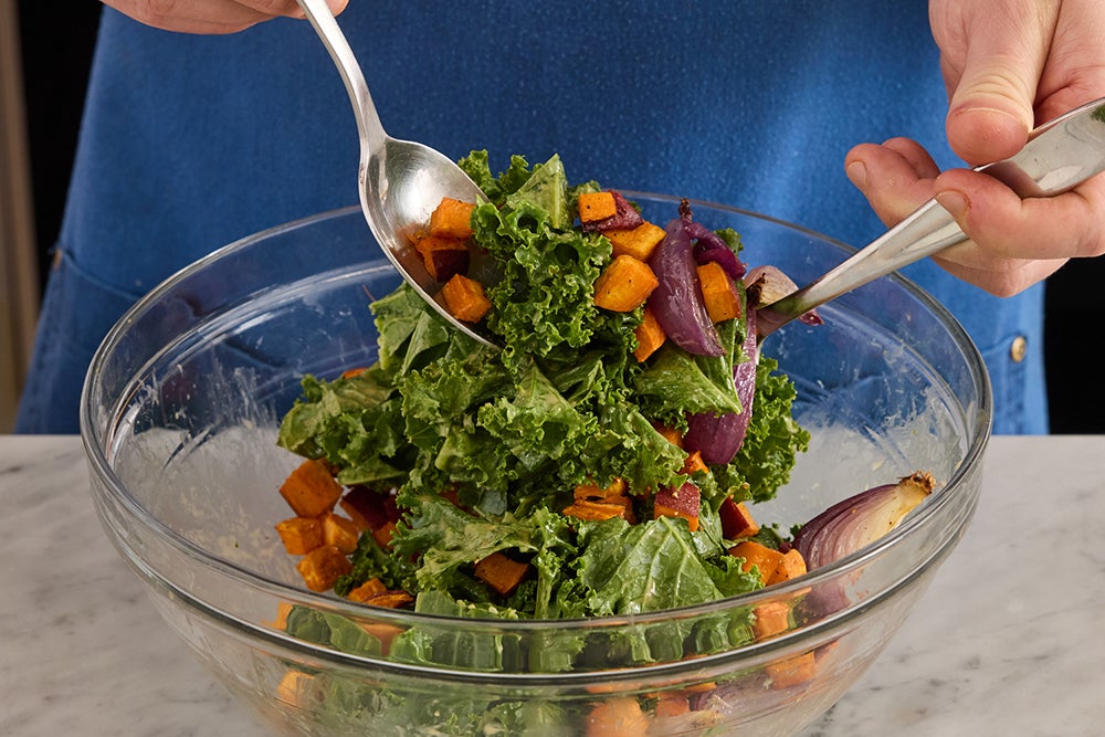 recipe-step-image-Make the salad & serve your dish}
