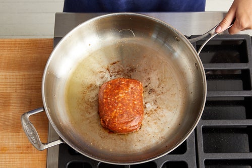 recipe-step-image-Cook the sausage & make the sauce:}