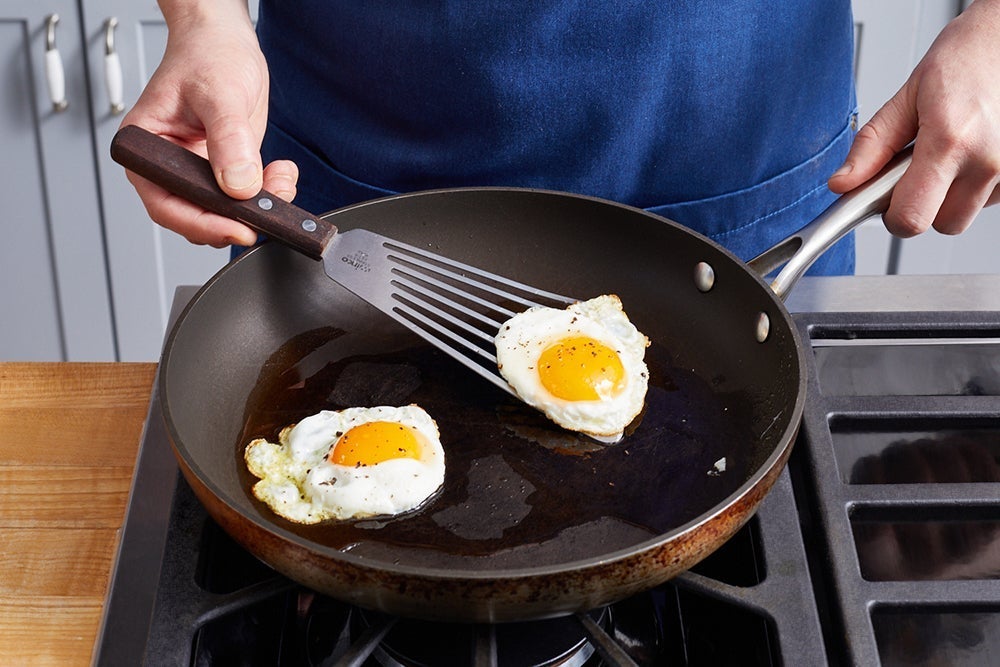 recipe-step-image-Fry the eggs & serve your dish }