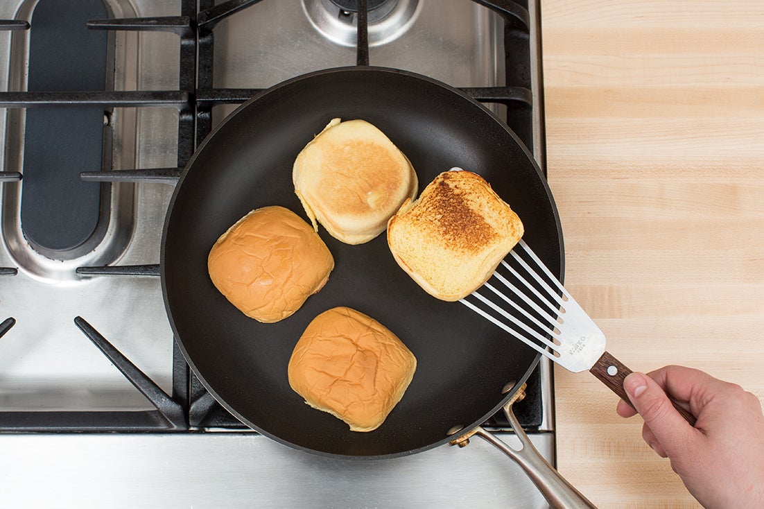 recipe-step-image-Toast the buns: }