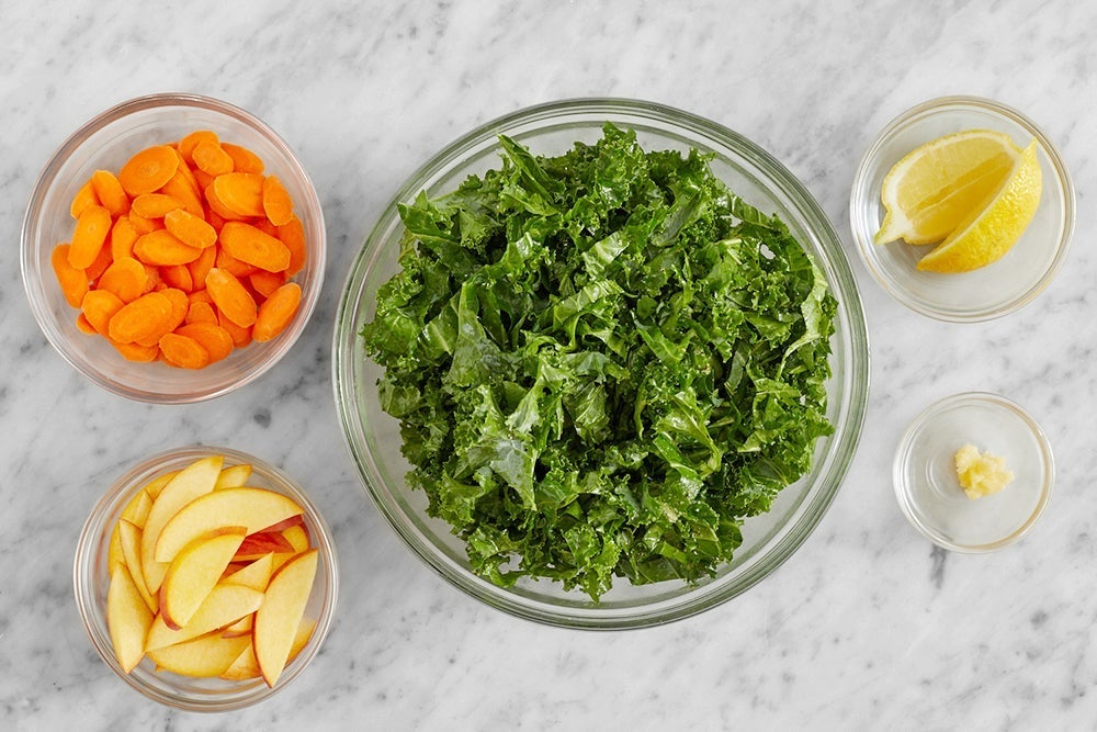 recipe-step-image-Prepare the ingredients & marinate the kale}