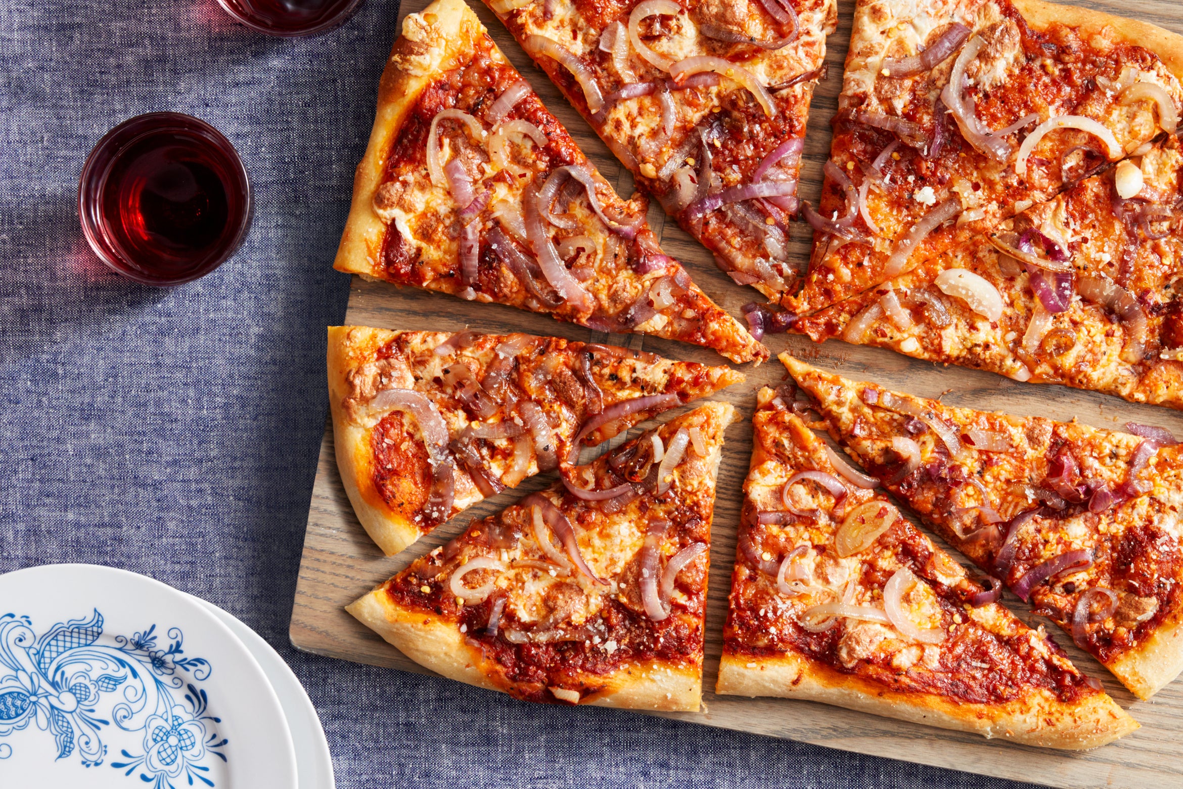 Three Cheese Pizza