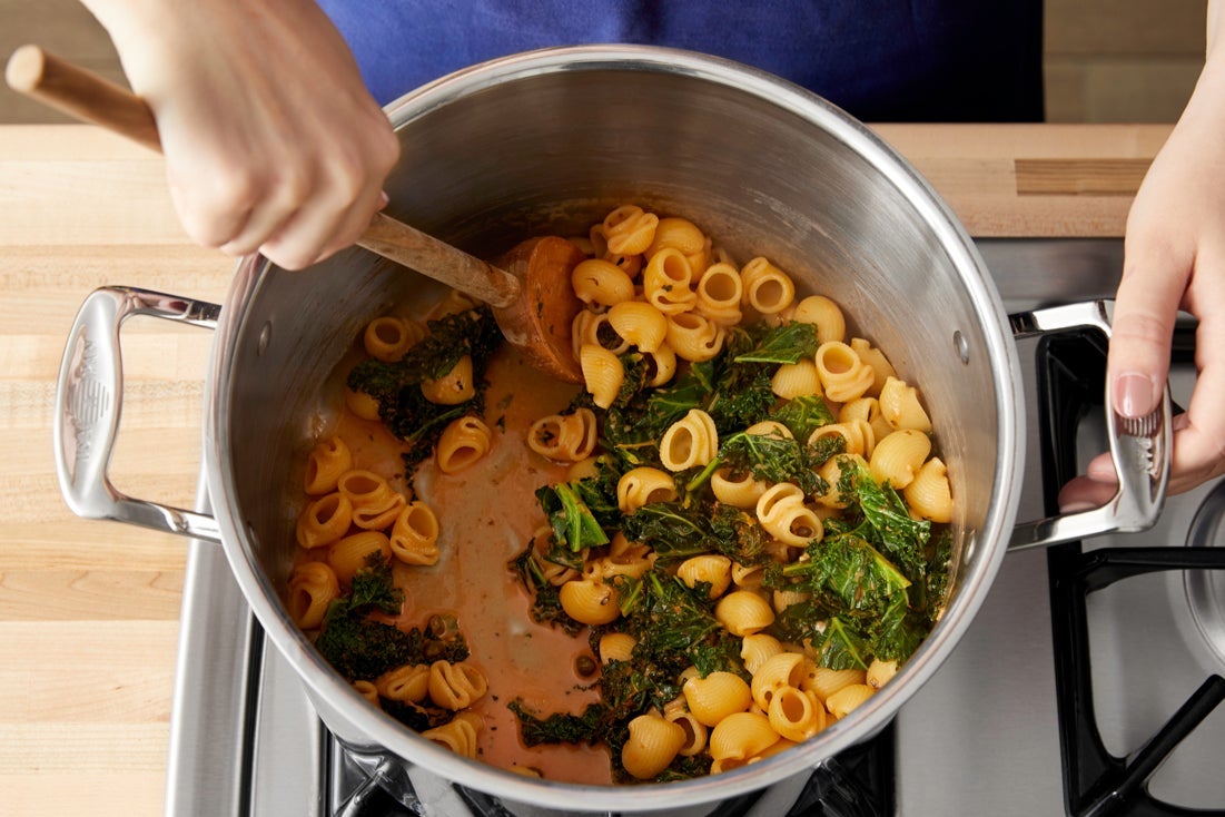 recipe-step-image-Finish the pasta & serve your dish:}