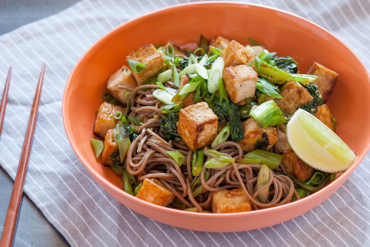 Tofu & Chinese Broccoli