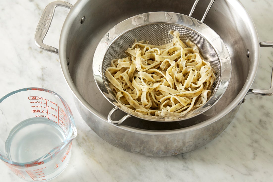 recipe-step-image-Cook the pasta:}