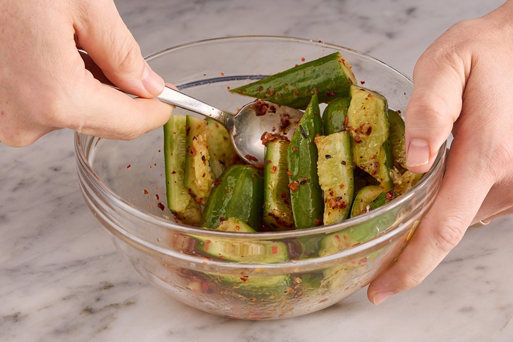 recipe-step-image-Make the cucumber salad}