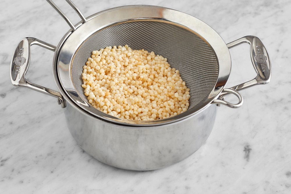 recipe-step-image- Toast & cook the couscous}