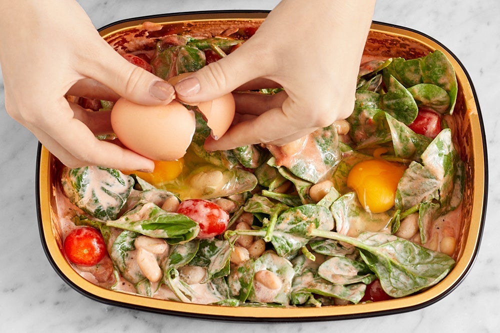 recipe-step-image-Add the eggs & bake the tray}